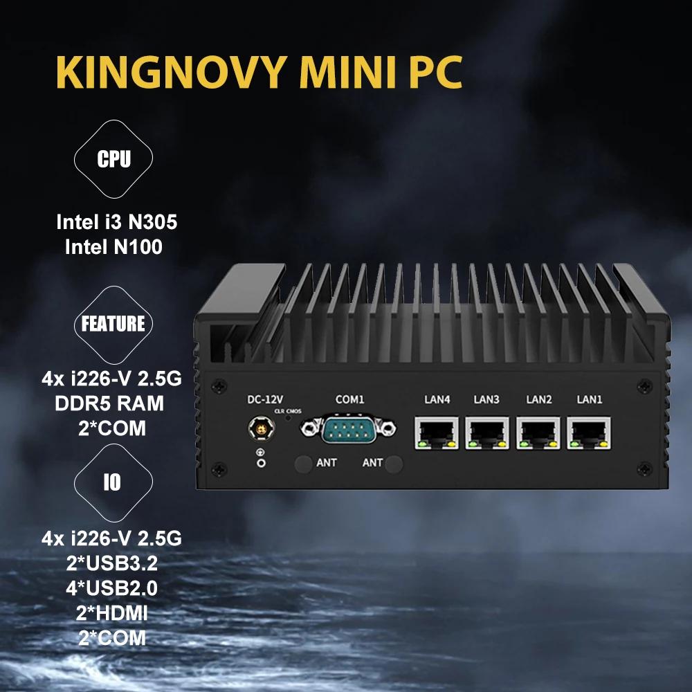   ȭ , Ҹ ̴ PC  ǻ, Proxmox pfSense, 12   N100 N305, 4x i226-V, 2.5G LAN, DDR5